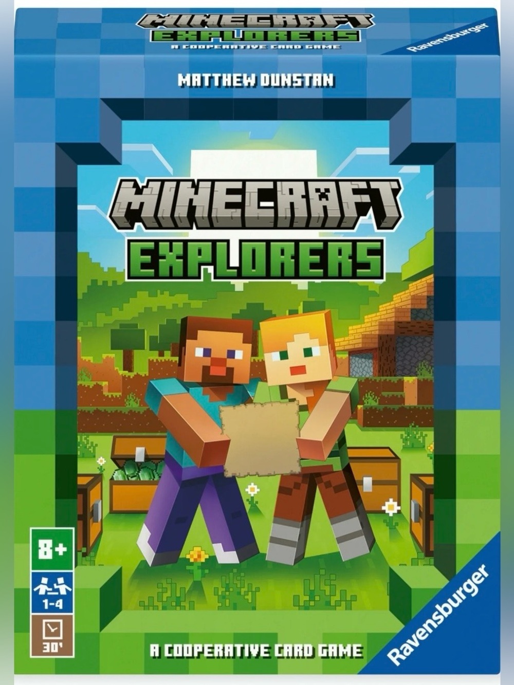 Ravensburger Minecraft Explorers - Cooperative Card Game, Children Ages 8+